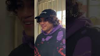 Is Dominic Fike really nervous to meet Nardwuar dominicfike nardwuar shorts [upl. by Leventhal198]