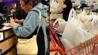 Cashier Shames Elderly Woman At Grocery Store But Gmas Response Leaves Her Dumbfounded [upl. by Heshum212]