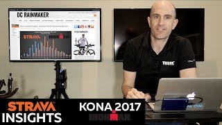 Strava Insights IronMan World Championships 2017  Kona Hawaii [upl. by Puett]