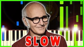 LUDOVICO EINAUDI  EXPERIENCE  Slow Piano Tutorial 50 Speed [upl. by Theta119]