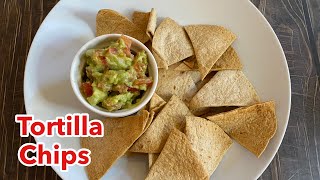 CHIPOTLE INSPIRED TORTILLA CHIPS  AIR FRYER RECIPE [upl. by Eitsyrhc]