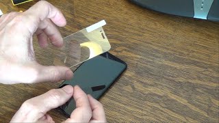 How to Install a Tempered Glass Screen Protector on your Phone [upl. by Atirehgram]