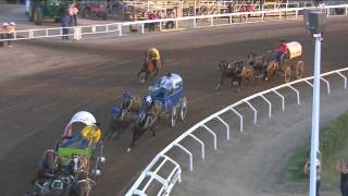 Day 10 action from the Calgary Stampede GMC Rangeland Derby Top 3 heats of the night July 13 2014 [upl. by Adeys555]