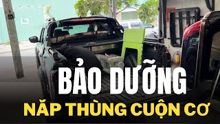 Bảo dưỡng nắp thùng cuộn cơ Navara [upl. by Resay]