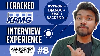 KPMG Interview Experience  PythonBackend Developer Interview Question Answers  Django  AWS [upl. by Pinter129]