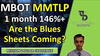 MMTLP FINRA amp Bluesheets What is there to hide and what will it take MBOT Microbot 1 month 146 [upl. by Hess]