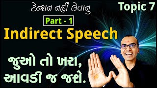 Direct Indirect Speech Part 1  Reported Speech  English  Harsh Barasiya [upl. by Nwhas470]