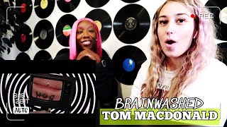 FIRST TIME REACTING TO Tom MacDonald  “Brainwashed”  DEFINITELY WANT TO REACT TO MORE OF TOM 🔥 [upl. by Lekar]