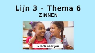 Lijn 3  Thema 6  zinnen [upl. by Weisburgh]