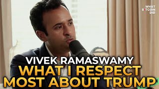 Vivek Ramaswamy  What I Respect Most About Donald Trump [upl. by Jeff103]