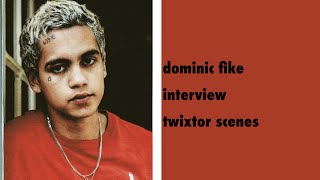 Dominic Fike Twixtor Interview [upl. by Lydell]