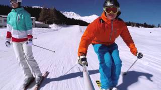 Skiing Swiss Alps 2015  Lenzerheide Arosa [upl. by Khoury708]