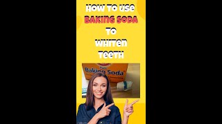 How to use baking soda to whiten teeth [upl. by Suzann]