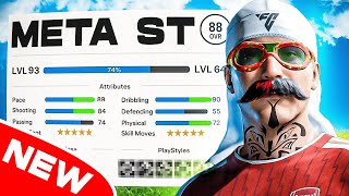 BEST IN THE WORLD BEST META ST BUILD  EA FC24 Pro Clubs [upl. by Annoet869]