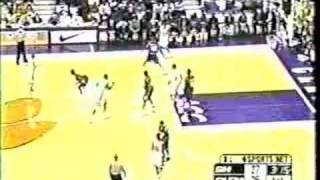 Pasha Bains vs Seton Hall 2001 wwwdrivebasketballcom [upl. by Yllac]