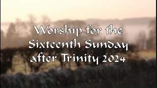 Worship for Sunday 15 September 2024 [upl. by Binni]