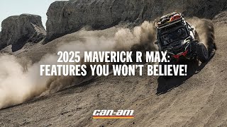 2025 CanAm Maverick R MAX  Features You Need to Know About [upl. by Gonick]