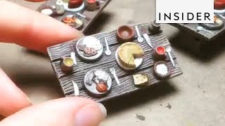 Artist Makes Tiny Furniture Out Of Silicone [upl. by Lebyram497]