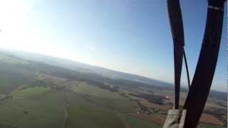 Military style round parachute jump on OVP68 [upl. by Suelo]