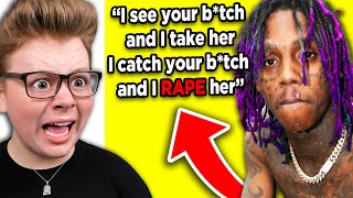 The WORST Rap Lyrics of ALL TIME NLE Choppa Blueface 6ix9ine amp MORE [upl. by Hakym]