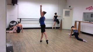 Chassé En Tournant ballet class tutorial intermediate level [upl. by Mcferren]