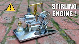 My New Stirling Engine With Electric Generator [upl. by Ehsiom]