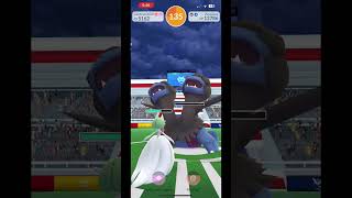 Zweilous VS Mega Gardevoir  1v1 Level 3 Raid Boss Solo [upl. by Noyad80]