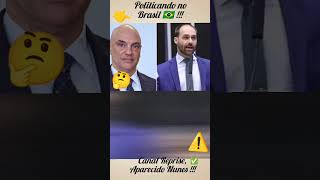 EDUARDO BOLSONARO DIZ TER PELO MENOS 6 GB DE PROVAS QUE SERÃO ANALISADA CONTRA MORAIS NO IMPEACHMENT [upl. by Landrum568]