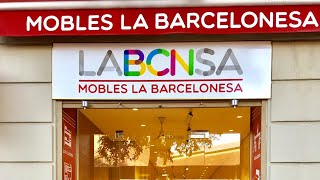 BARCELONAUTES  MOBLES LA BARCELONESA [upl. by Aicetel]