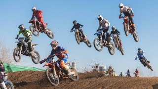 Best of 2 Stroke Action 💥 MX125 Motocross Montearagón 2023 by Jaume Soler [upl. by Tterb181]