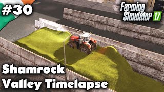 FS17 Timelapse Shamrock Valley 30 Grass Silage [upl. by Charmian]