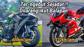 Terngebut  Dilarang ikut Balapan  Apa alasanya H2R dan Superleggera V4 [upl. by Ameehs]