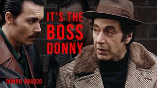 Donnie Sees The Boss For The First Time  Donnie Brasco 1997 [upl. by Gault]