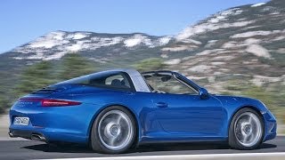 Porsche 911 Targa 2014  Erster Fahrbericht [upl. by Akinak]