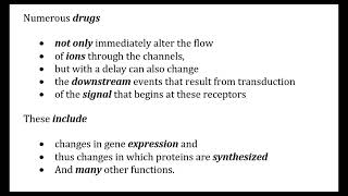 STAHLS  Ch 3  Part 1  ION CHANNELS AS TARGETS OF DRUG ACTION psychiatrypharmacology [upl. by Mika]