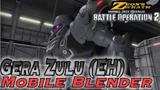 Gera Zulu EH Mobile Blender GBO2 ground gundam [upl. by Sal]