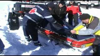 Simulazione Soccorso su Piste da Sci [upl. by Recnal]