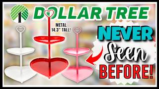 NEW DOLLAR TREE Finds for VALENTINES DAY amp Organization 2024 Hit The Shelves HAUL These NOW [upl. by Kaufmann]