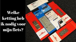 Welke fietsketting heb ik nodig  Verschillende fietskettingen [upl. by Akenor]