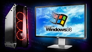 Can Windows 98 Run on a New Modern PC 2024 [upl. by Hsina5]