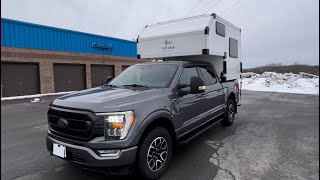 Total Composites truck camper on Ford F150 short bed [upl. by Neelia]