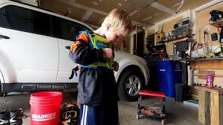 How to Put on Dirt Bike Gear For Kids [upl. by Padgett]