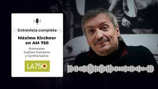 Máximo Kirchner quotHay que discutir un régimen de inversiones entre todas las fuerzas politicasquot [upl. by Leihcim]