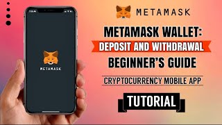 How to DEPOSIT or WITHDRAW Crypto on METAMASK Wallet  App Tutorial [upl. by Benjie]