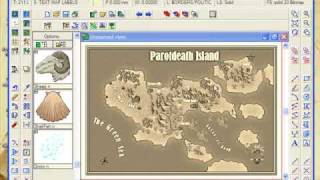 Part M Overland Mapping with Campaign Cartographer [upl. by Clarance813]