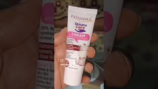 Patanjali shishu care cream patanjali skincare [upl. by Balfore]