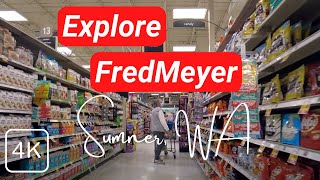 This Fred Meyer is Huge and Has Everything A 4K Walk Through Tour of this Store in the Seattle Area [upl. by Elizabeth]