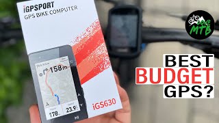 BEST Budget GPS Computer iGS630 vs Garmin Edge 530  Quick Check Ride Comparison [upl. by Anaeco]