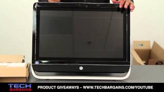 HP Pavilion TouchSmart 23 All In One Unboxing HD [upl. by Jedlicka]