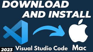 How to Download and Install Visual Studio Code on Mac 2024 tutorial  VS Code on mac OS [upl. by Layney315]